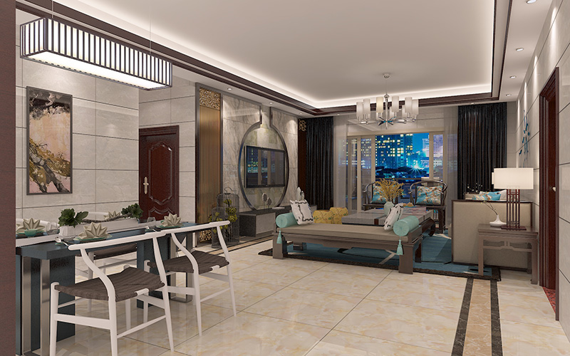 孝感简约通透的空间